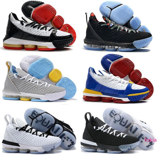 

new arrival 16 xvi 16s luxury basketball designer xvi watch the throne hfr gold 2019 black blue mens trainer running sports shoes size 7-12