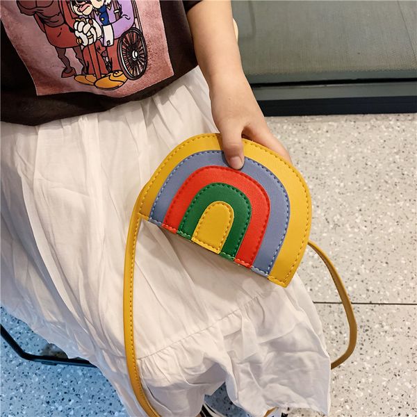 

корейского стиль детские мультфильм мешок плечо радуга arch моделирование аксессуары кошелек милых девушки младенец плечо мешок мода
