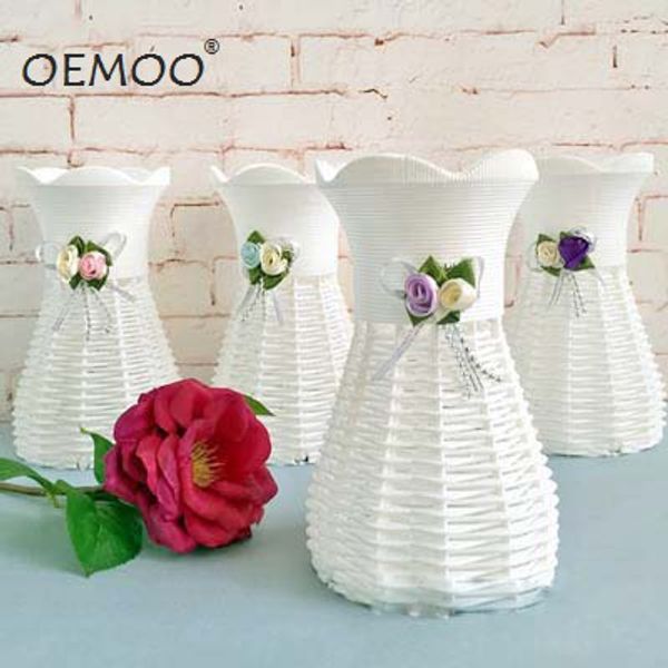 

handmade flower vase flower basket home decoration vase pots gift