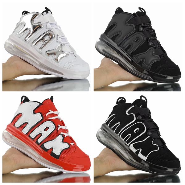 

2019 new air more uptempo mens basketball shoes triple black red wghite designer scottie pippen qs athletic sports sneakers des chaussures