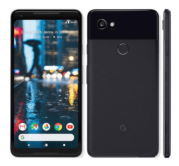 

refurbished original google pixel 2 xl unlocked cell phone octa core 64gb/128gb 6.0" 12.2mp 4g lte