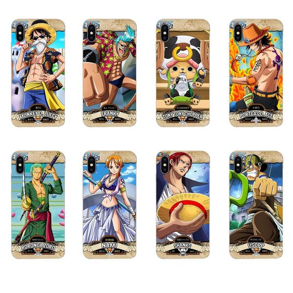 

пользовательские one piece луффи и партнер для xiaomi mi редми 4 7а 9т k20 cc9 cc9e примечание 7 8 9 y3 se pro prime go play tpu skin painti