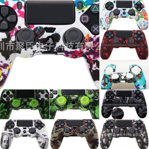 

k4nke 2020 hot ps4 беспроводной контроллер защитная кожа случае крышка мягкая силиконовая против скольжения для игры 4 ps4 playstation contr