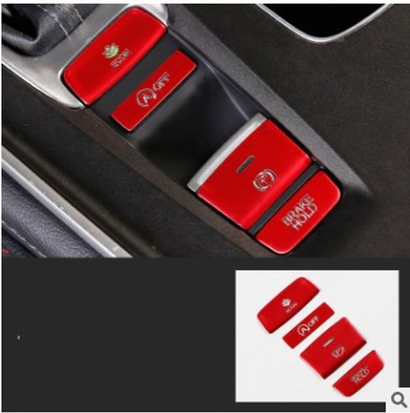 

for 10 2018 2019 button smd handbrake button sticker electronic handbrake sticker