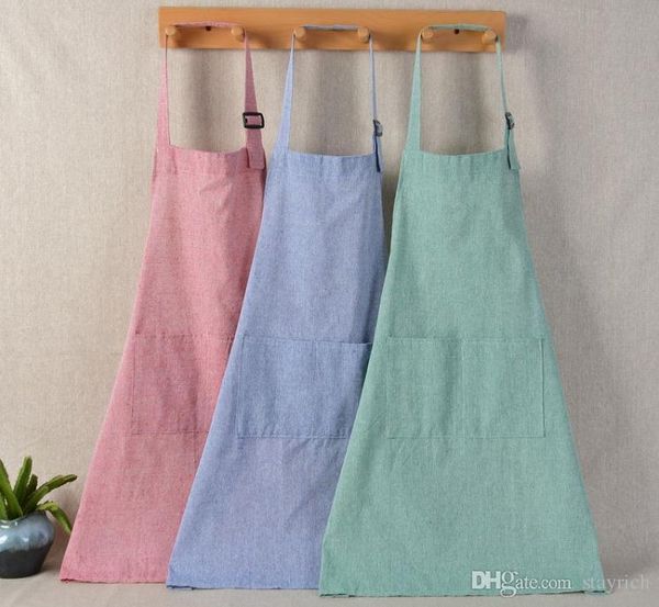 

50 шт. регулируемый взрослый противообрастающий фартук ресторан официант официантка рабочий фартук пылезащитный стальной хлопчатобумажный ко