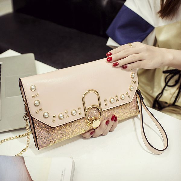 

2020 summer new clutch bag korean fashion trend single shoulder diagonal bag simple wild clutch women ladies hand bags