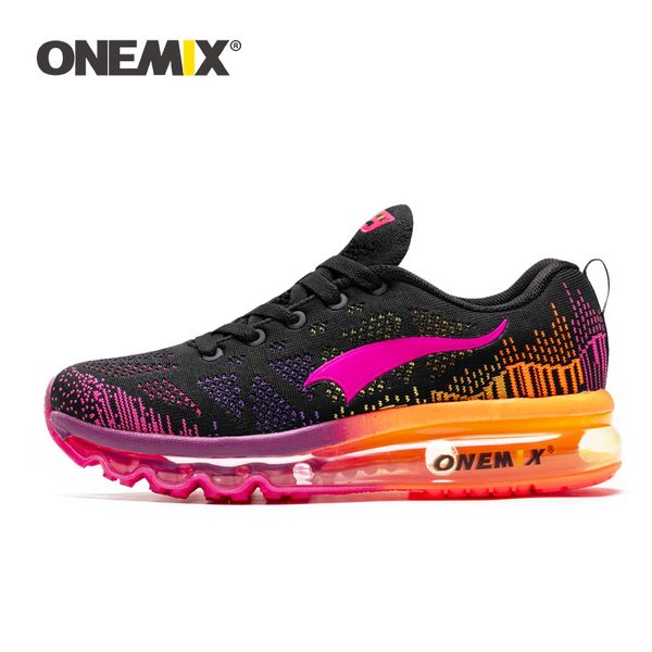 

onemix women's sport running shoes lady walking shoes breathable mesh women's athletic size eu 36-40 ing