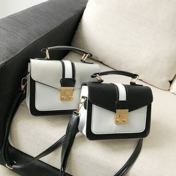 

2020 new women bag stylish handbag with matching colors women messenger bags women's pouch evening party package handbags