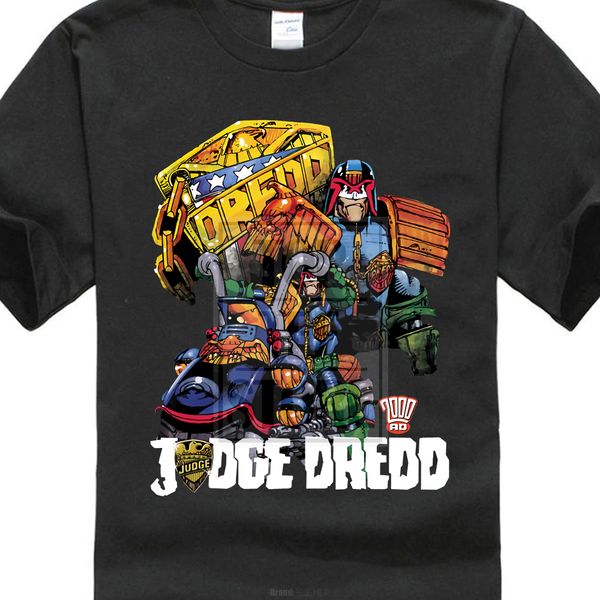 Judge Dredd Comic BEHIND YOU Licensed Adult T-Shirt All Sizes