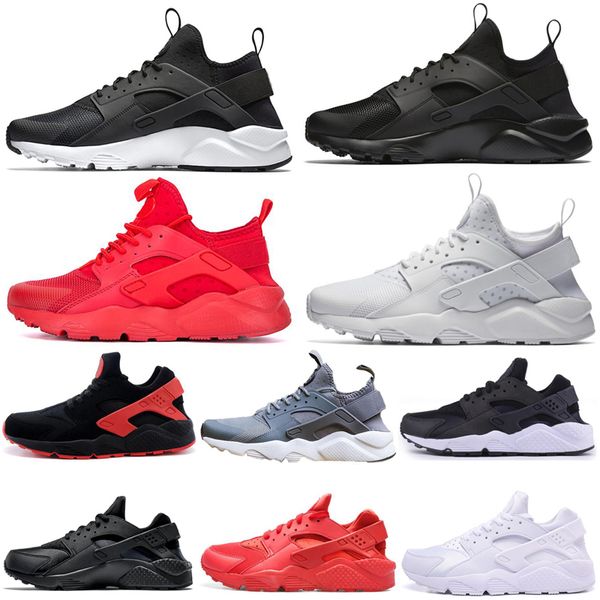 

Huarache 1.0 4.0 Running Shoes love hate pack Triple White Black Red Grey Purple Navy Huaraches Women Mens Trainer Sports Sneakers