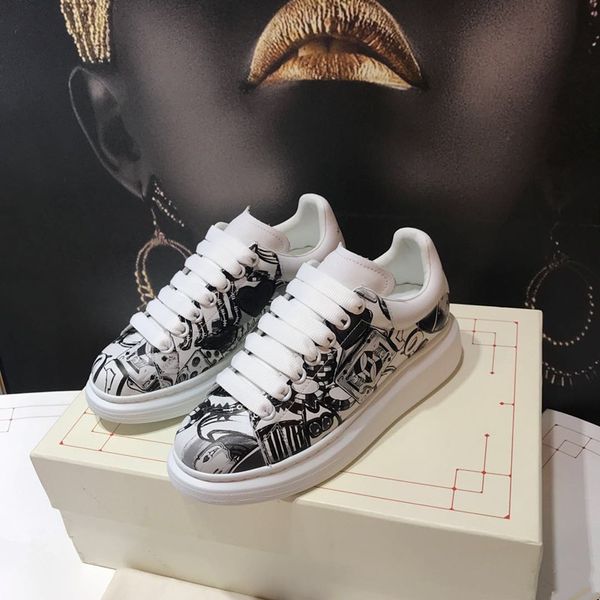 

comfort casual shoes women mens daily skateboarding shoe glitter shinny trendy platform walking trainers rainbow shoes, Black
