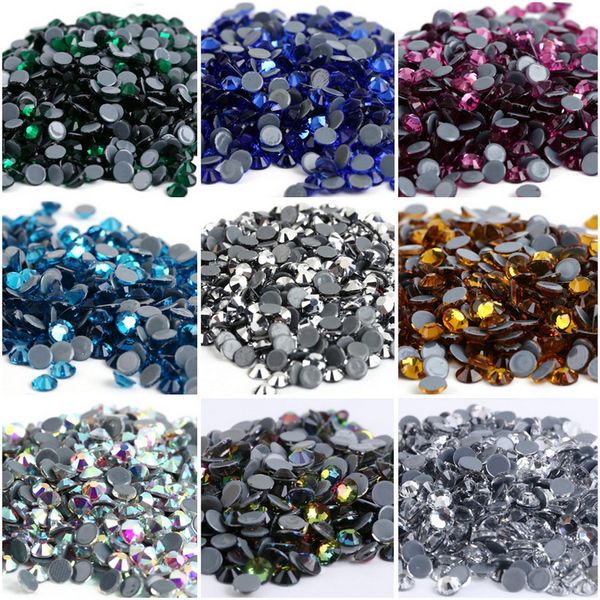 

dhl 200bag fix white rhinestone super bright glass strass iron on crystal ix rhinestones fabric shoe brushes