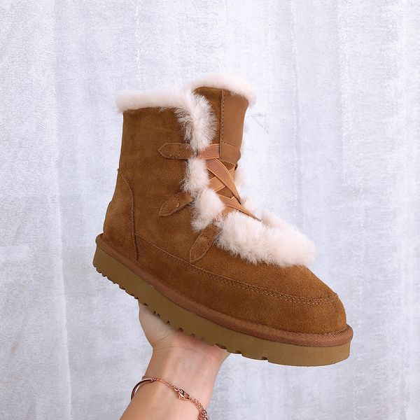 

new autumn and winter explosions warm slippers goat snow boots martin boots short women boots keep warm shoes size 35-40, Black