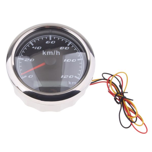 

лодка gps спидометр speed ​​meter gauge 85mm 0-120 км / ч 316
