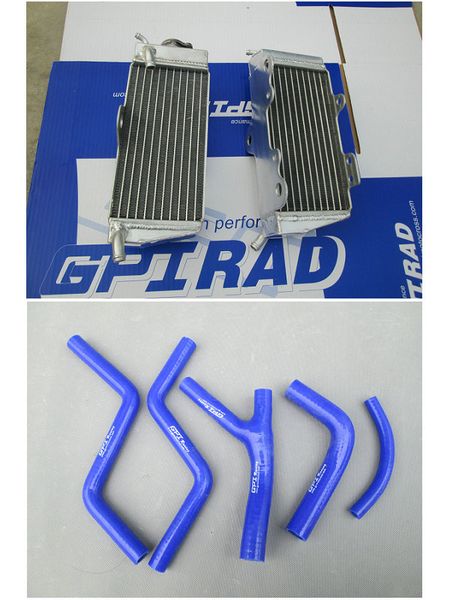 

gpi aluminum radiator + hose for cr250 cr250r cr 250r 1985-1987 1986 85 86 87