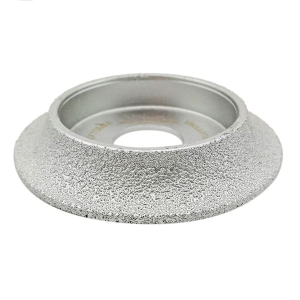 

brazed diamond grinding wheel with 3 inch / 75 mm diameter disc manual wheel angle grinder grinding brazing ed