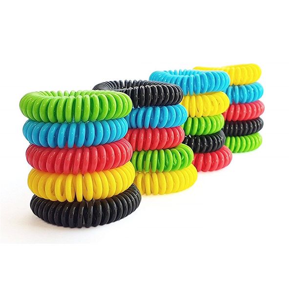 

anti mosquito repellent bracelets multicolor pest control bracelets insect protection for camping outdoor for kid