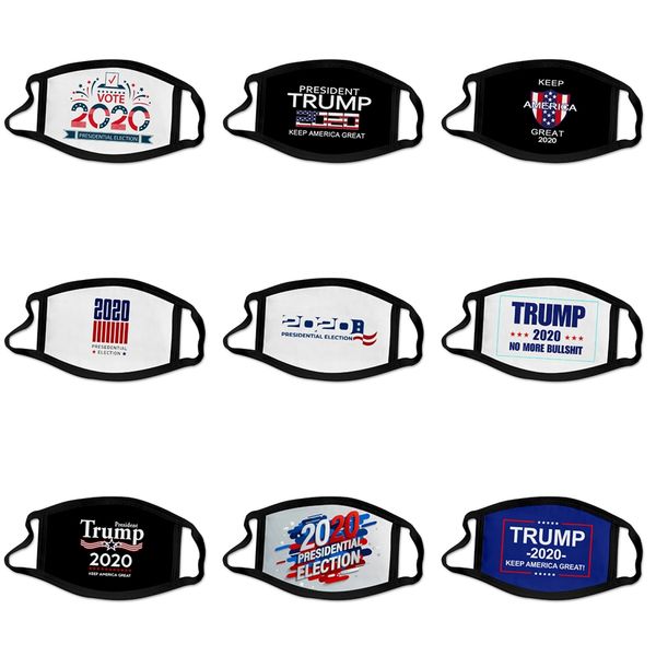 

cartoon printed children's masks three-dimensional dustproof sunscreen student face masks reusable designer trump mask t2i5948 #170, Black