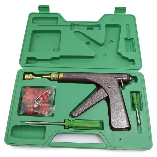 

vacuum tire repair gun kit motorcycle electric bicycle vacuum tire repair tools puncture plug block air leaking kit