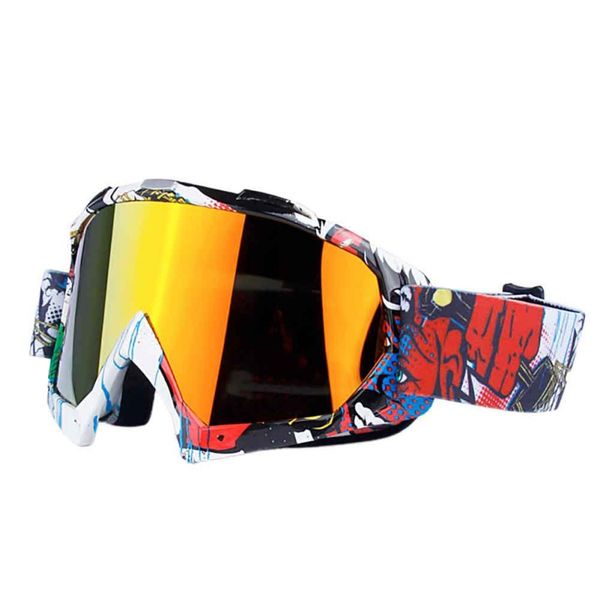 

outdoor double layers anti-fog big ski mask glasses cycling ski goggles skiing shavings motorcycle goggles