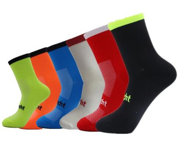 

sky knight men women professional breathable sports bike socks bike cycling socks, Black