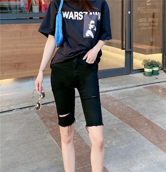 

high waist slim midi denim woman 2020 new fashion tassel tight bodycon denim female summer outfit, Blue