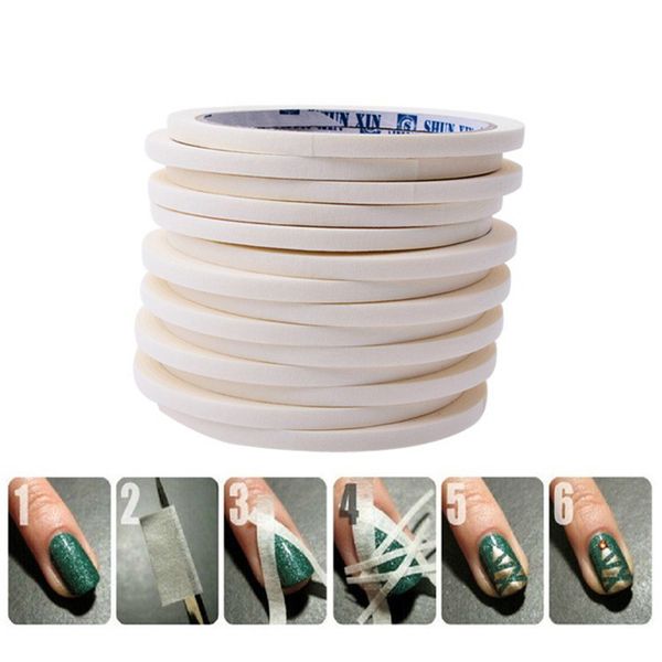 

1pcs nail art striping tape for nail art stickers design adhesive strips women nails styling tools nails beauty makeup manicure, Black