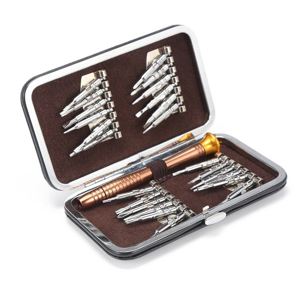 

25-in-1 manual screwdriver bit combination set