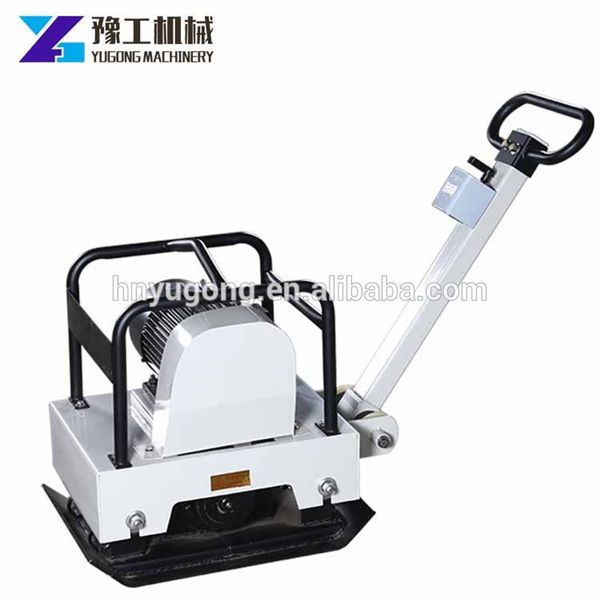

7.5kw hand push type flat tamping vibration electric tamping machine ground compactor vibration plate ce iso certificationd
