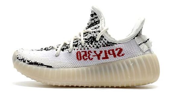 

зебра канье уэст детская обувь 35o bred cream white beluga черный розовый оранжевый мальчики дети девушки детская обувь с коробкой, Black