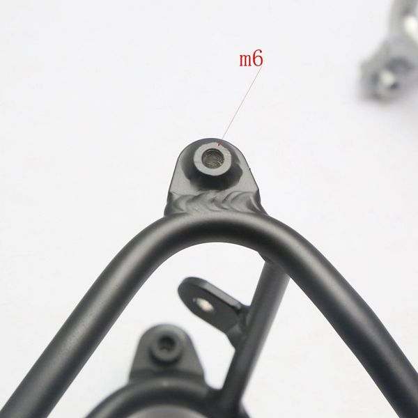 

aluminium q type rear rack for brompton bicycle 148g