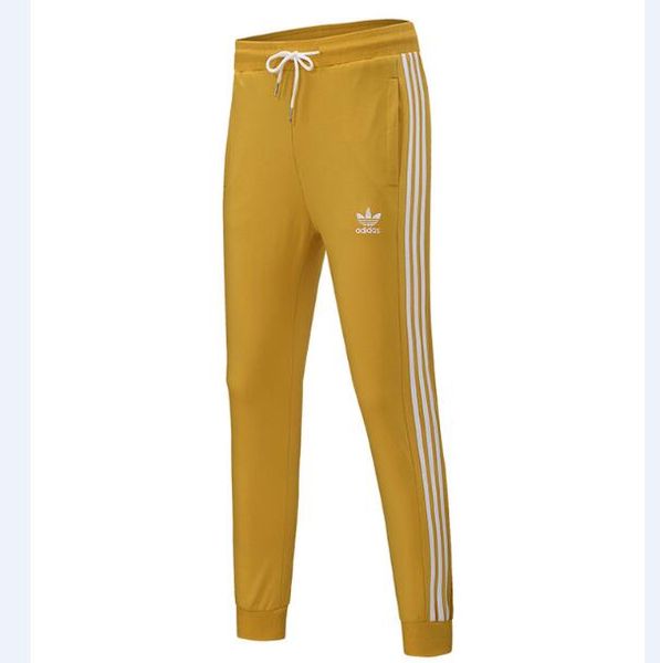 

sport 3 stripes brand pants for men casual long women sweatpants autumn men jogger pants women trousers straight jogging clothing 6 color, Black
