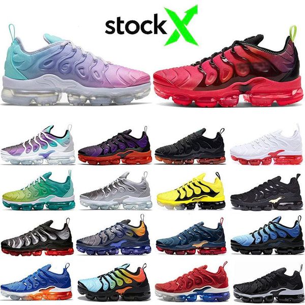 

new arrival tn plus regency purple running shoes hyper violet lemon lime be true triple black rainbow women mens trainers outdoor sneakers