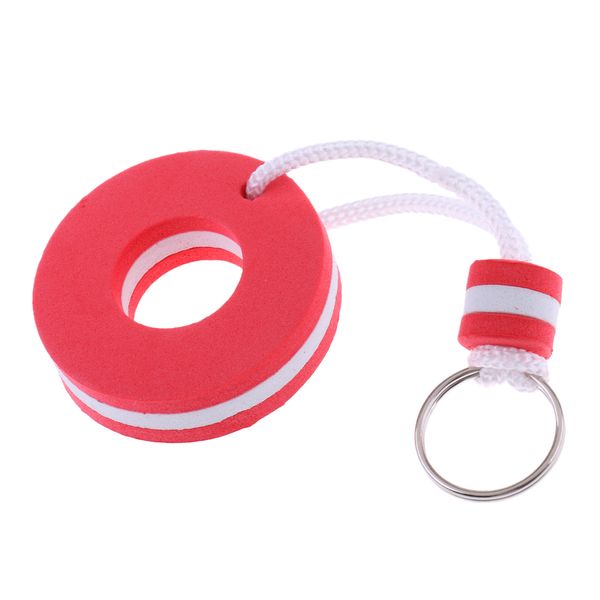 

лодка плавучего key chain хранение брелок морских ключи holder- красный буй shaped