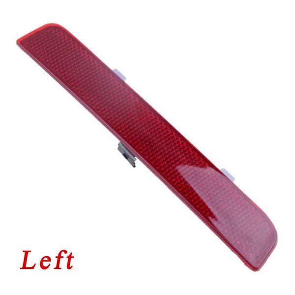 

red abs plastic car rear lower side reflector xff000020 xff000021 car decoration accessories left/right side reflector trim