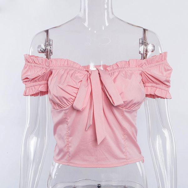 

womens tshirt womens clothing women bare shoulder multi women choice summer casual short sleeve women white pink red top