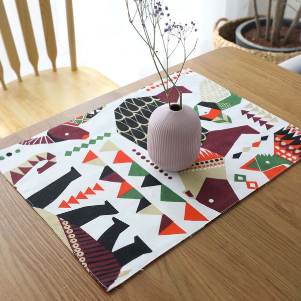 

nordic waterproof anti-scald double layer thick table mat placemat for dining table mug coasters dropshipping kitchen