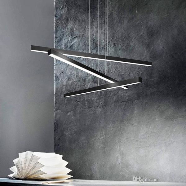 

modern diy 3 straight aluminum pendant lights dining room led chandelier luminaria living room led pendant chandelier lights fixtures