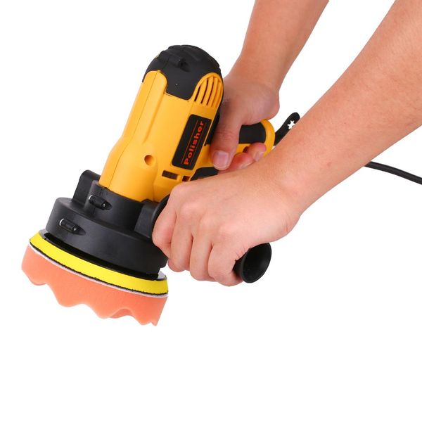 

220v 600-3700rpm electric car polisher machine 700w auto polishing machine adjustable speed sanding waxing tools car accessories