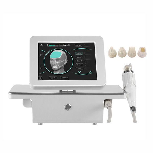 

fractional rf microneedle machine 4 tips 10/25/64/nano cartridge face lifting radio frequency skin tightening wrinkle removal anti aging