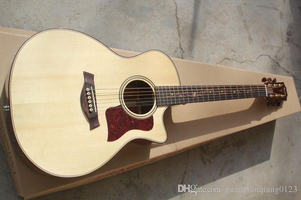 

Spruce olid taylor k24ce 6 tring electric acou tic guitar built in eq pickup hipping