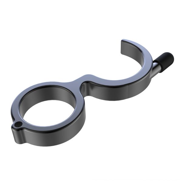 

kooty key tools hook tool genetac antibacterial edc door opener non-contact door opener antibacterial edc, Blue;gray