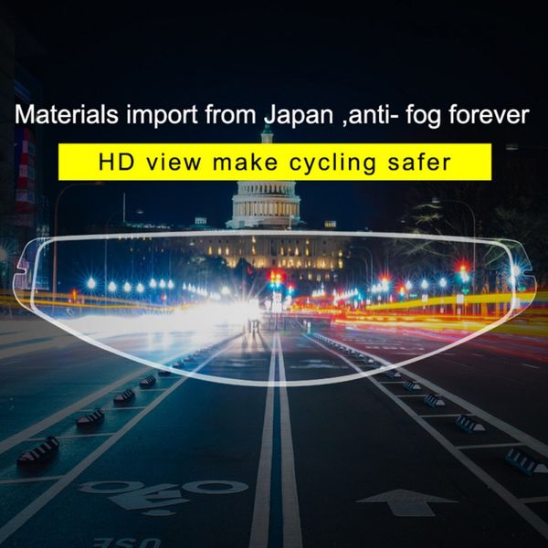 

1шт anti-fog шлем фильм мотоцикл патч запотевания линзы для k1 sv k5 мотоцикл шлем аксессуары