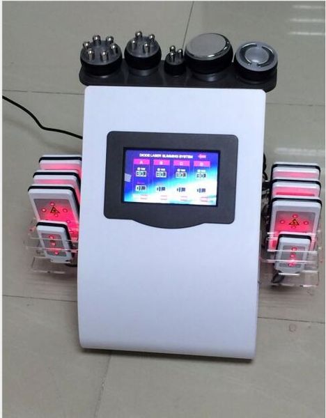 

6 in 1 zerona cold laser i lipolaser cavitation vacuum rf slimming lipolaser diodo laser liposuction machine