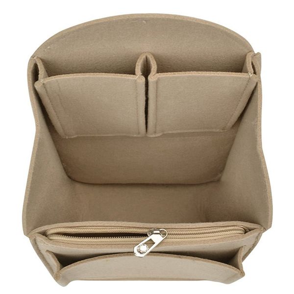 

felt backpack insert organizer storage bag universal bag in bag men women shoulder tote bags handbag organizers