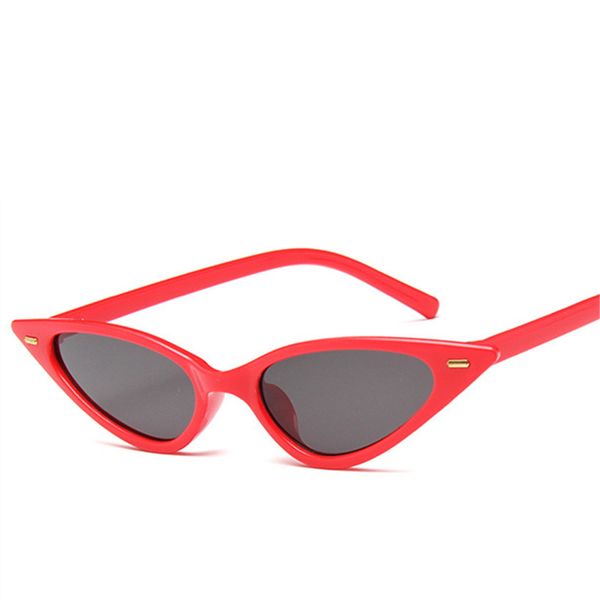 

eastway women cat eye sunglasses brand designer small triangle vintage sun glasses retro cateye eyewear black sunglass, White;black
