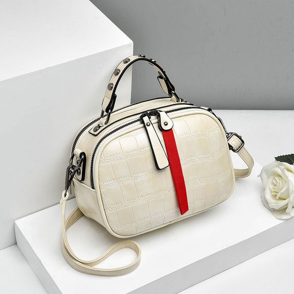 

mini pu leather crossbody bags for women 2019 hair ball shoulder messenger bag ladies small rivet handbags travel hand bag
