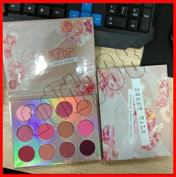 

2019 new face makeup eye makeup colourpop weet talk pre ed powder palette colourpop you 039 re pretty 12 color eye hadow hipping