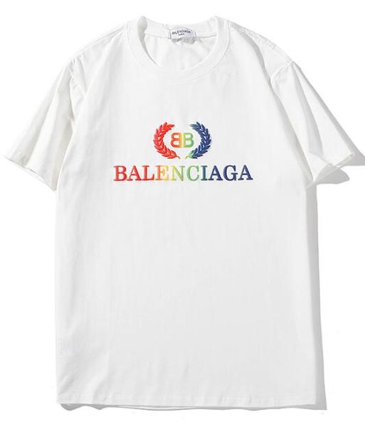 

Новое Лето Высокое Качество Марка Футболка Мужчины Женщины Мода классические с к