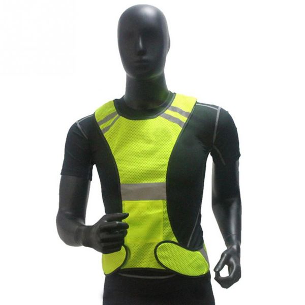 

1pc reflective vest sports vest makes running walking cycling and other outdoor sports at night safer